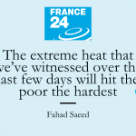 ‘Hotter and hotter’: Swathes of Asia sweat in heatwave.