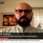 Fahad Saeed on BBC News talks about devastating flood of Pakistan,2022