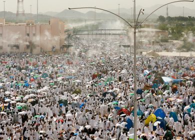 CORRECTED-Haj pilgrims face growing heat stroke risks with global warming